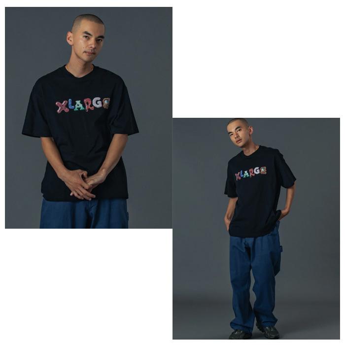 XLARGE（エクストラ ラージ） LETTERS S/S TEE 101261011012 レターズ