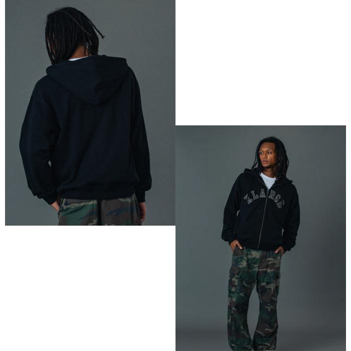 XLARGE（エクストラ ラージ） CAMO PATCH ZIP UP HOODED SWEATSHIRT