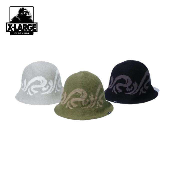【正規品】新品未使用 STONE  バケットハット XL XLARGE（エクストラ ラージ） KNIT BUCKET HAT 101261051003 ニット
