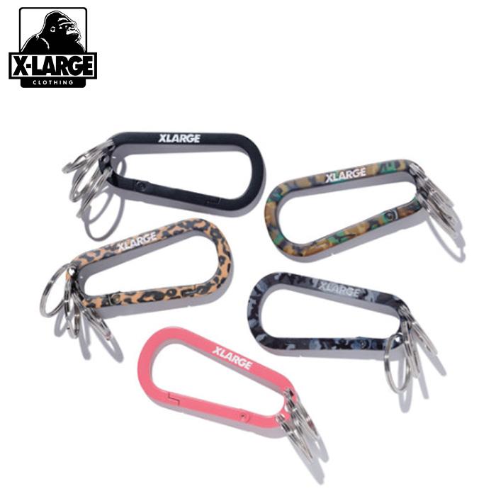 XLARGE（エクストラ ラージ） STANDARD LOGO KEYRING CARABINER