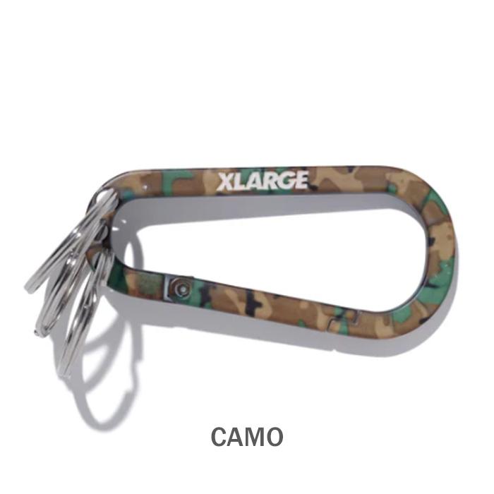 XLARGE（エクストラ ラージ） STANDARD LOGO KEYRING CARABINER
