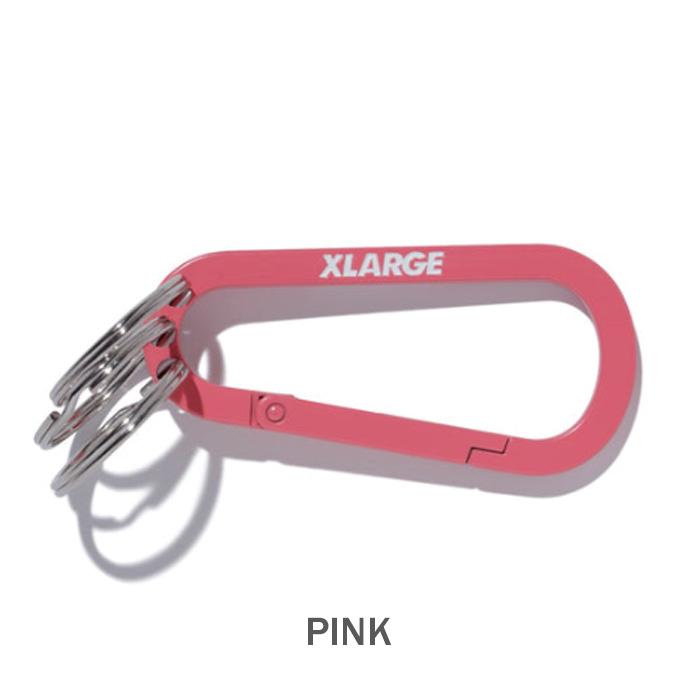 XLARGE（エクストラ ラージ） STANDARD LOGO KEYRING CARABINER