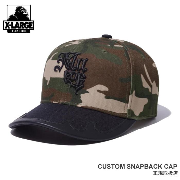 XLARGE（エクストラ ラージ） CUSTOM SNAPBACK CAP 101263051004