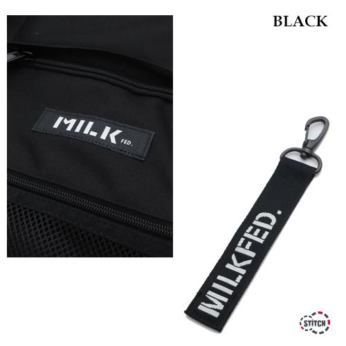 MILKFED.(ミルクフェド)バックパック★未使用ダグ付き MILKFED.（ミルクフェド） リュック バックパック MILKFED. W ZIP