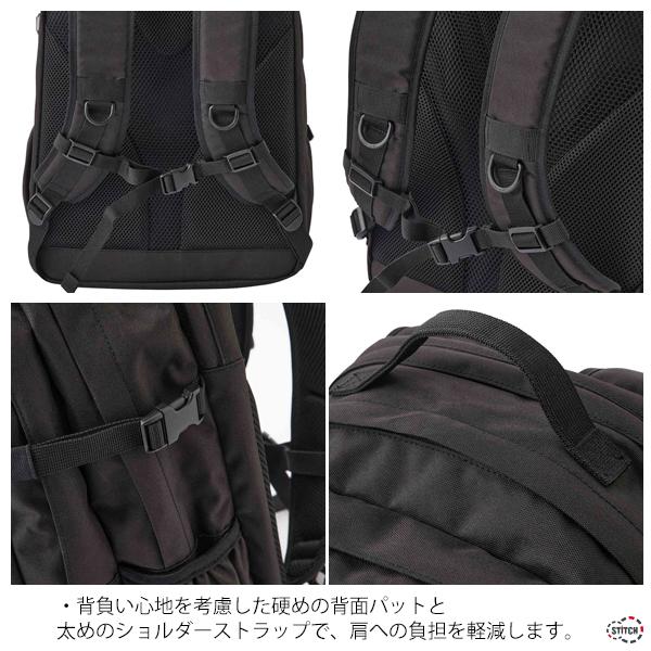 MILKFED.（ミルクフェド） ACTIVE DOUBLE POCKET MOLLE BACKPACK