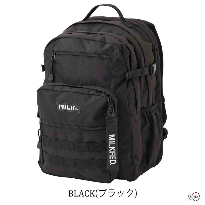 MILKFED.（ミルクフェド） ACTIVE DOUBLE POCKET MOLLE BACKPACK