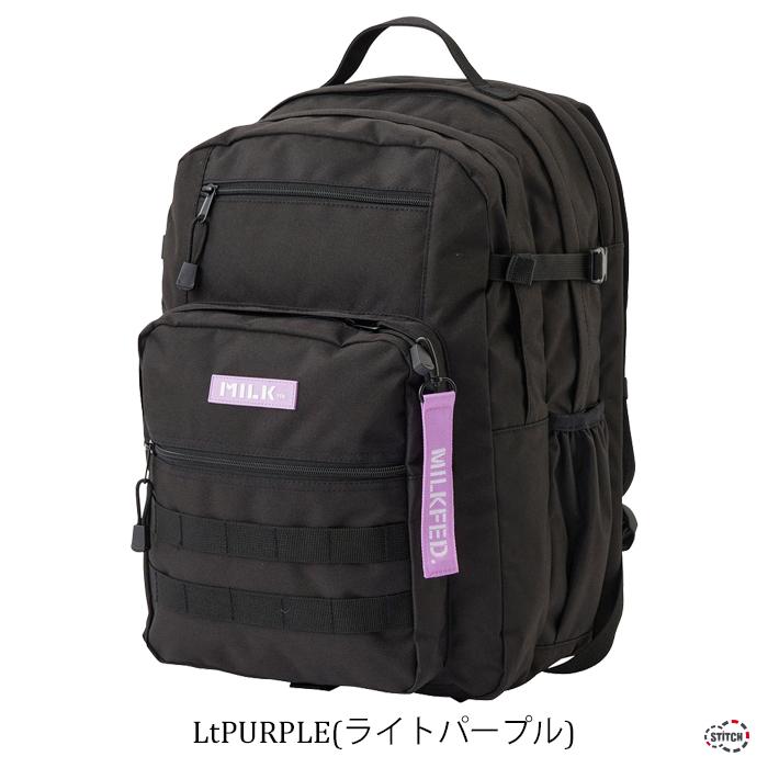 MILKFED.（ミルクフェド） 爆買 ACTIVE DOUBLE POCKET MOLLE BACKPACK