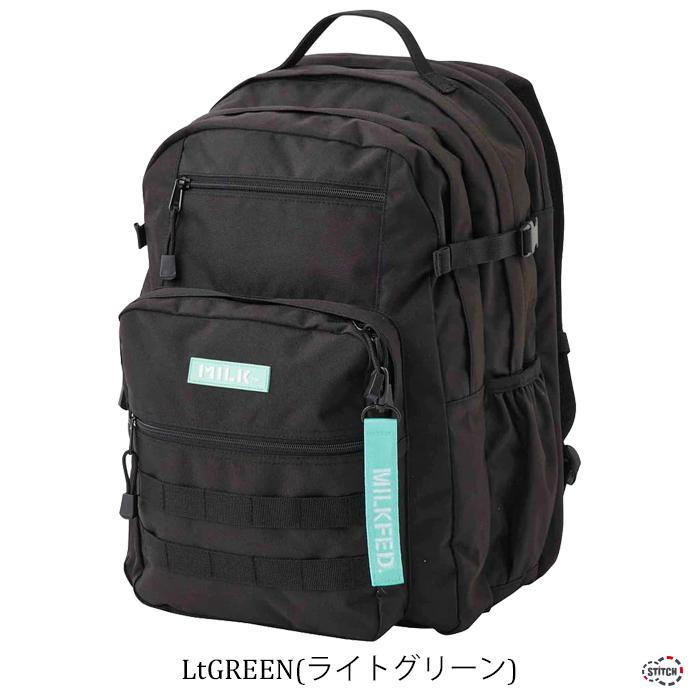 MILKFED.（ミルクフェド） ACTIVE DOUBLE POCKET MOLLE BACKPACK