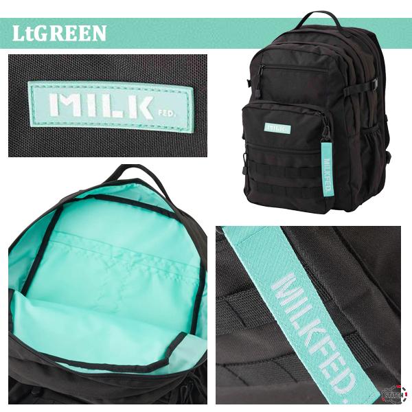 MILKFED.（ミルクフェド） ACTIVE DOUBLE POCKET MOLLE BACKPACK
