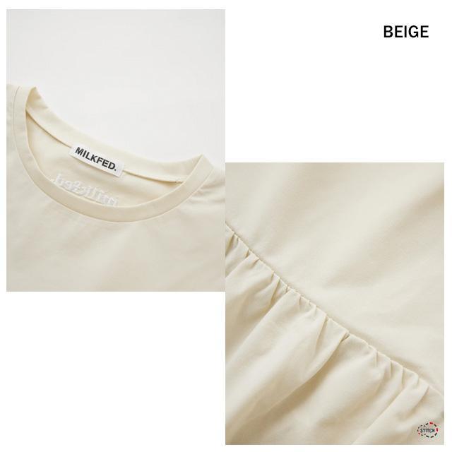 MILKFED.（ミルクフェド） セール MILKFED. x OP RUFFLE TUNIC