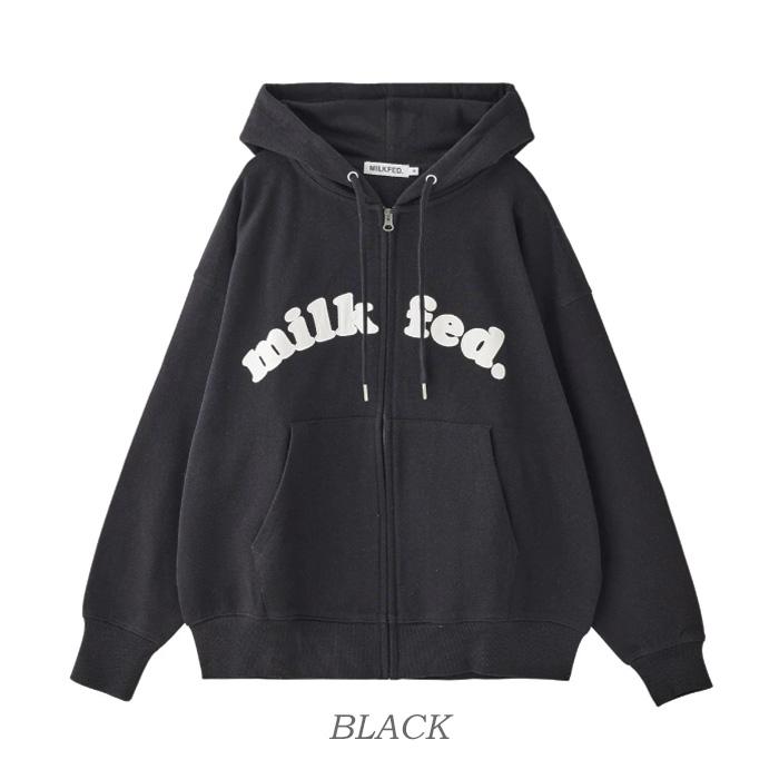 MILKFED.（ミルクフェド） SALE MILKFED. ARCH COOPER LOGO ZIP UP