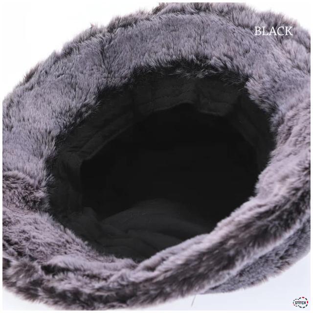 X-girl（エックスガール） セール FAUX FUR BUCKET HAT 105234051002 
