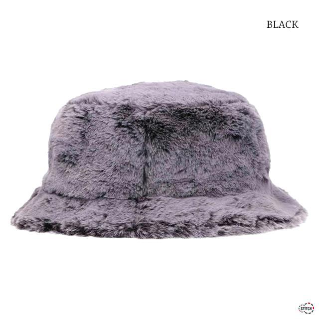 X-girl（エックスガール） セール FAUX FUR BUCKET HAT 105234051002