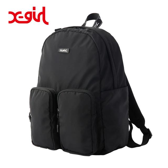 X-girl（エックスガール） LOGO JACQUARD TAPE BACKPACK 105251053009