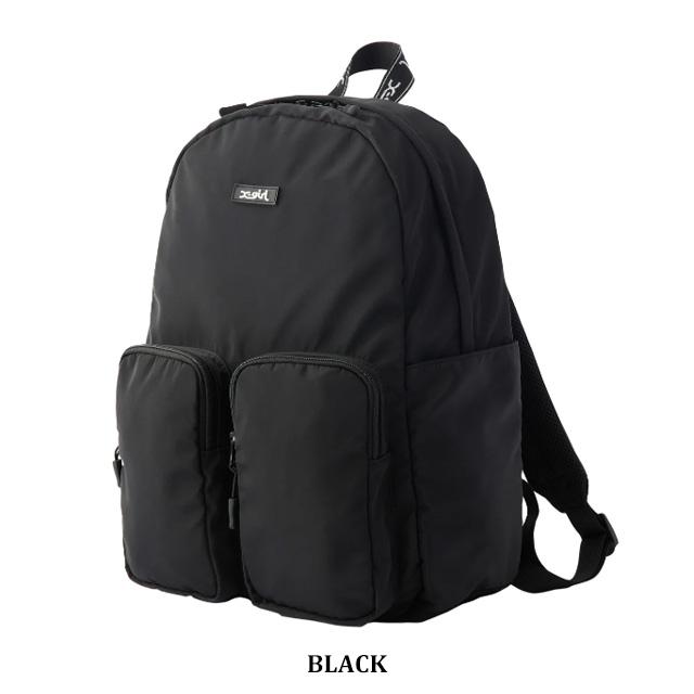 X-girl（エックスガール） LOGO JACQUARD TAPE BACKPACK 105251053009