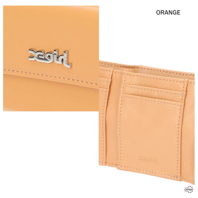 X-girl（エックスガール） FAUX LEATHER MINI WALLET 105251054004