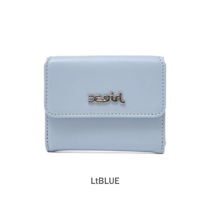 X-girl（エックスガール） FAUX LEATHER MINI WALLET 105251054004