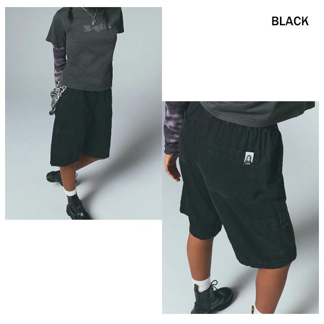 X-girl（エックスガール） セール FADED FACE EASY HALF PANTS