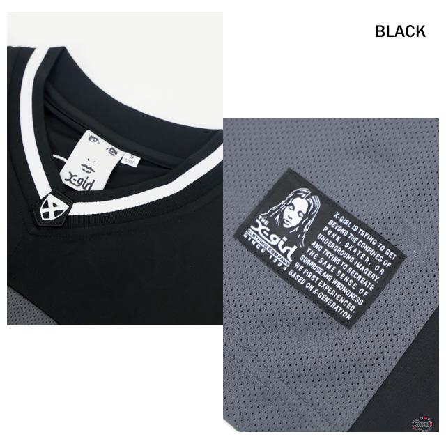 X-girl（エックスガール） セール FOOTBALL TEE DRESS 105252041005