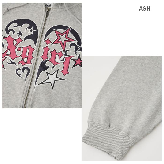 X-girl（エックスガール） セール エックスガールTRIBAL HEART ZIP UP