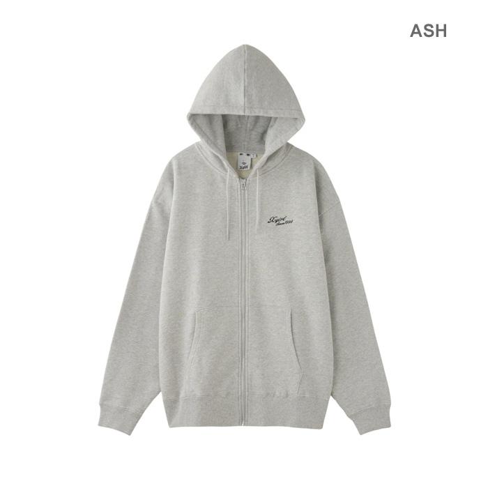 X-girl（エックスガール） FACE BOX PATCH ZIP UP SWEAT HOODIE