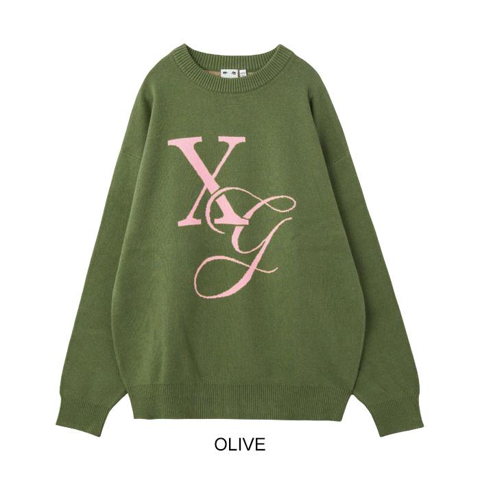 X-girl（エックスガール） SALE X-girl XG MONOGRAM LOGO JACQUARD
