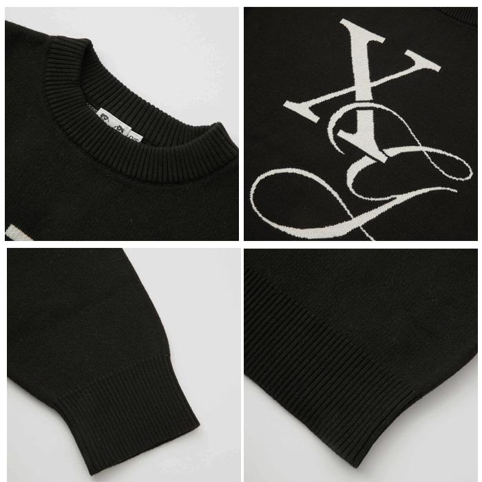 X-girl（エックスガール） SALE X-girl XG MONOGRAM LOGO JACQUARD