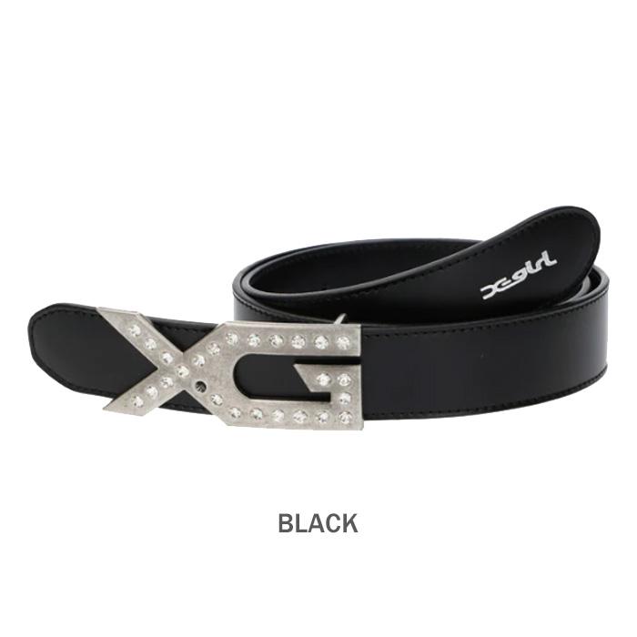 X-girl エックスガール XG EMBLEM BUCKLE FAUX LEATHER BELT 105254054016 エックスジーエンブレムバックルフェイクレザーベルト レディース 正規取扱店