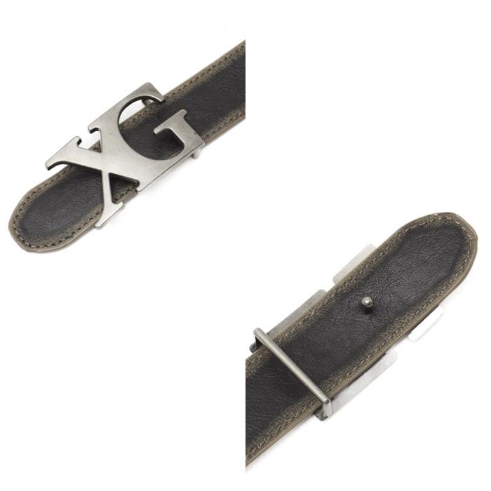 X-girl（エックスガール） XG EMBLEM CLASP FAUX LEATHER BELT