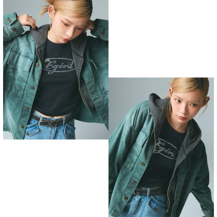 X-girl（エックスガール） XG EMBLEM CLASP FAUX LEATHER BELT