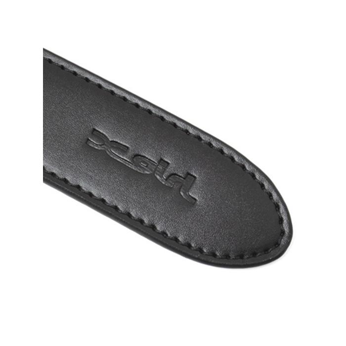 X-girl（エックスガール） OVAL LOGO CLASP FAUX LEATHER BELT