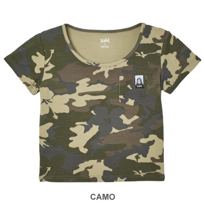 X-girl（エックスガール） X-girl FACE LABEL S/S BABY TEE