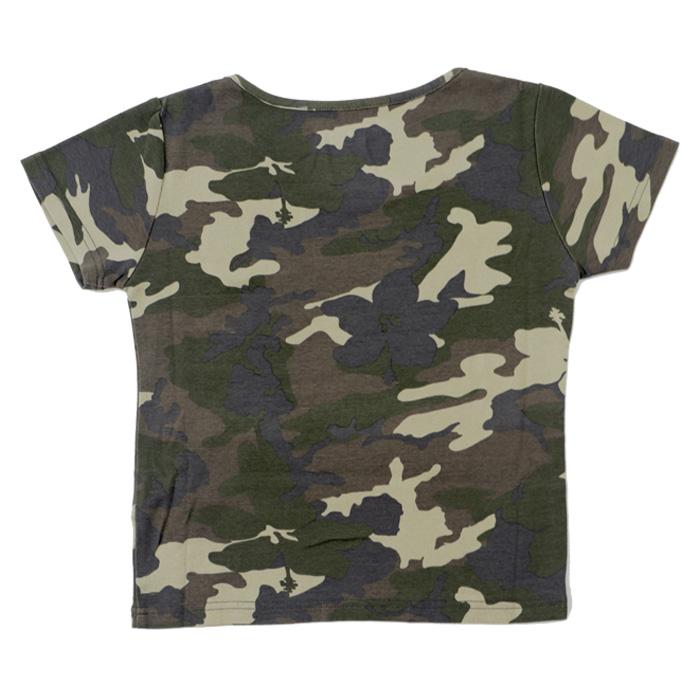 X-girl（エックスガール） X-girl FACE LABEL S/S BABY TEE