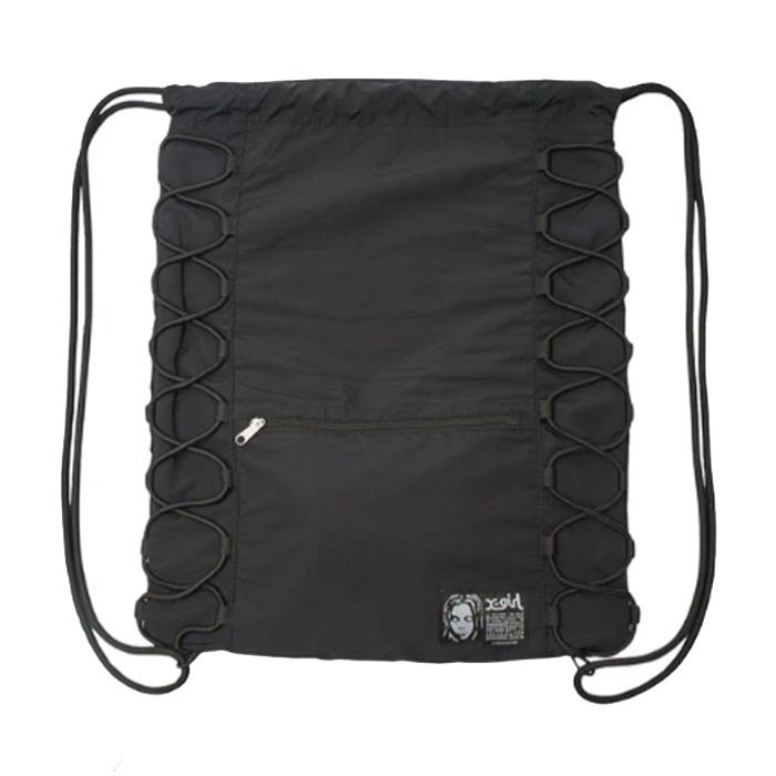 X-girl（エックスガール） X-girl FACE LABEL KNAPSACK 105262053001