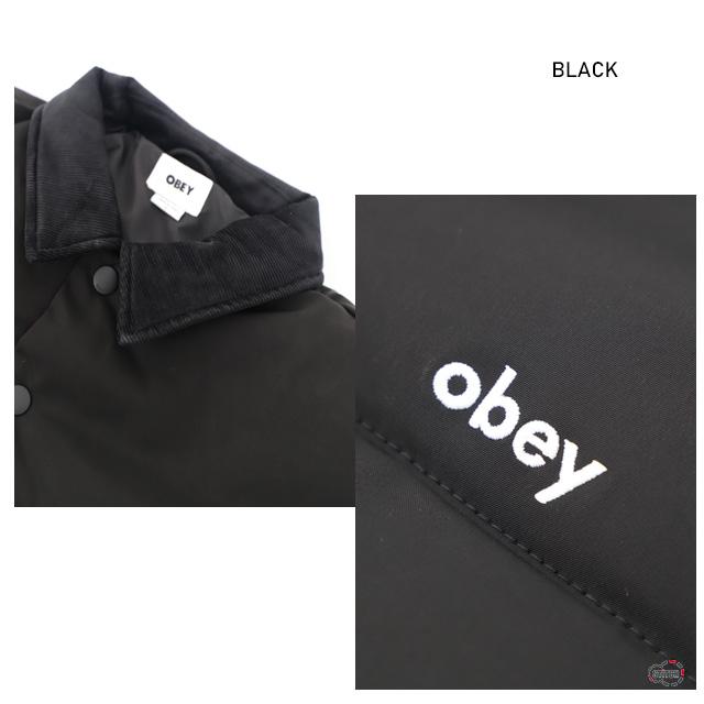 OBEY（オベイ） セール WHISPERS JACKET 121800585 キルティングパフ