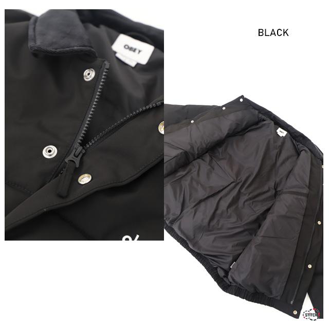 OBEY（オベイ） セール WHISPERS JACKET 121800585 キルティングパフ