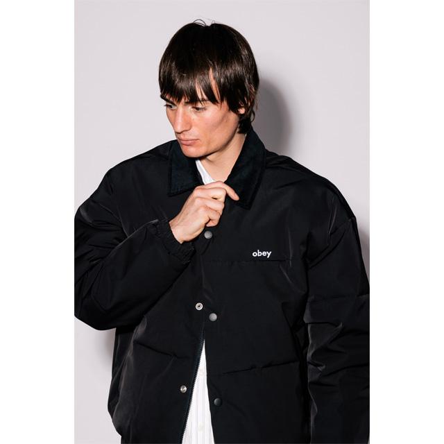 OBEY（オベイ） セール WHISPERS JACKET 121800585 キルティングパフ
