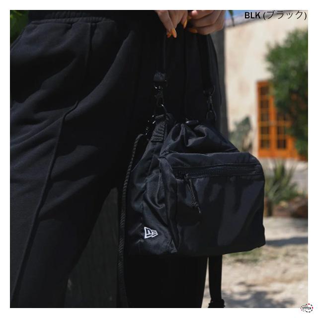 NEW ERA（ニューエラ） NEW ERA 2WAY DRAWSTRING POUCH BLK 14392362 2 
