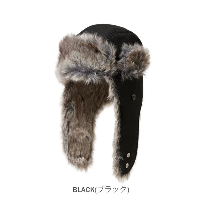 NEW ERA（ニューエラ） TRAPPER WOOL BLACK 14667622 トラッパー