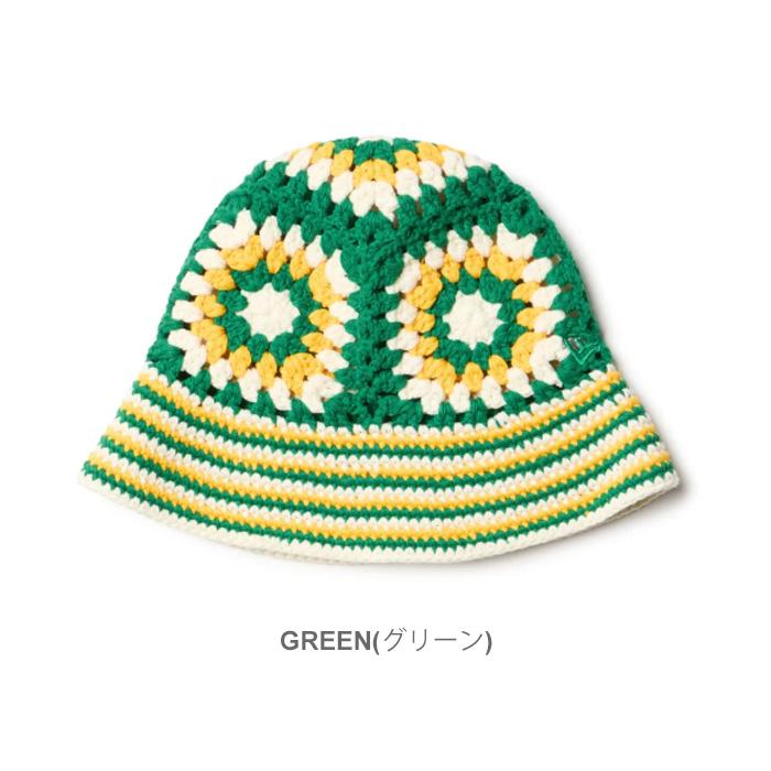 NEW ERA（ニューエラ） crochet knit bucket hat 14667696 クロシェ