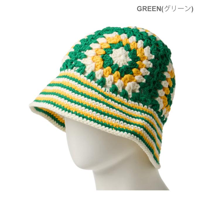 NEW ERA（ニューエラ） crochet knit bucket hat 14667696 クロシェ
