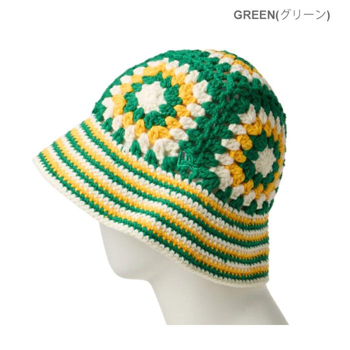 NEW ERA（ニューエラ） crochet knit bucket hat 14667696 クロシェ
