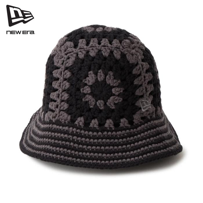 NEW ERA（ニューエラ） Crochet knit bucket hat 14744710 クロシェ