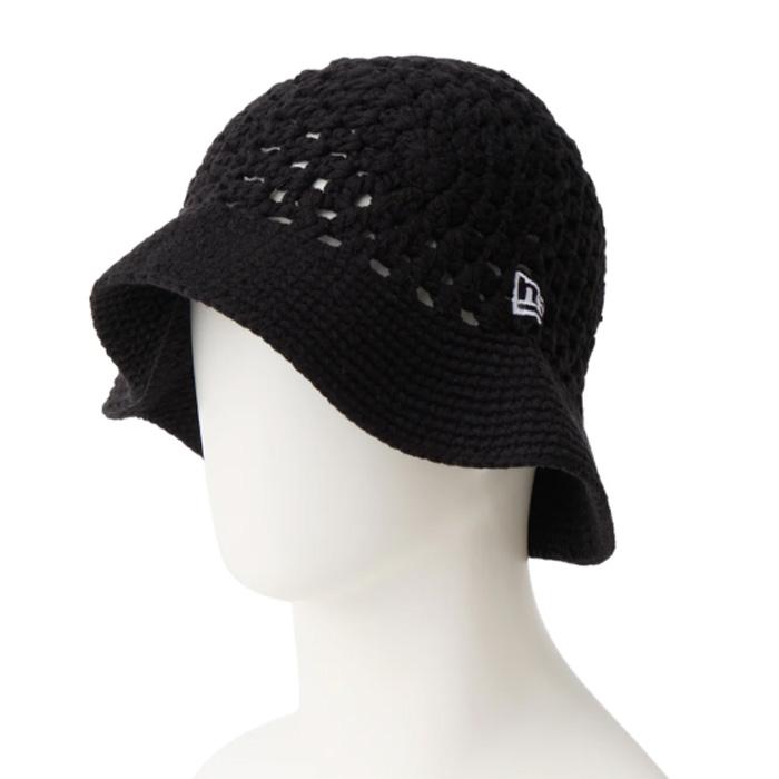 NEW ERA（ニューエラ） Crochet knit bucket hat 14744715 クロシェ
