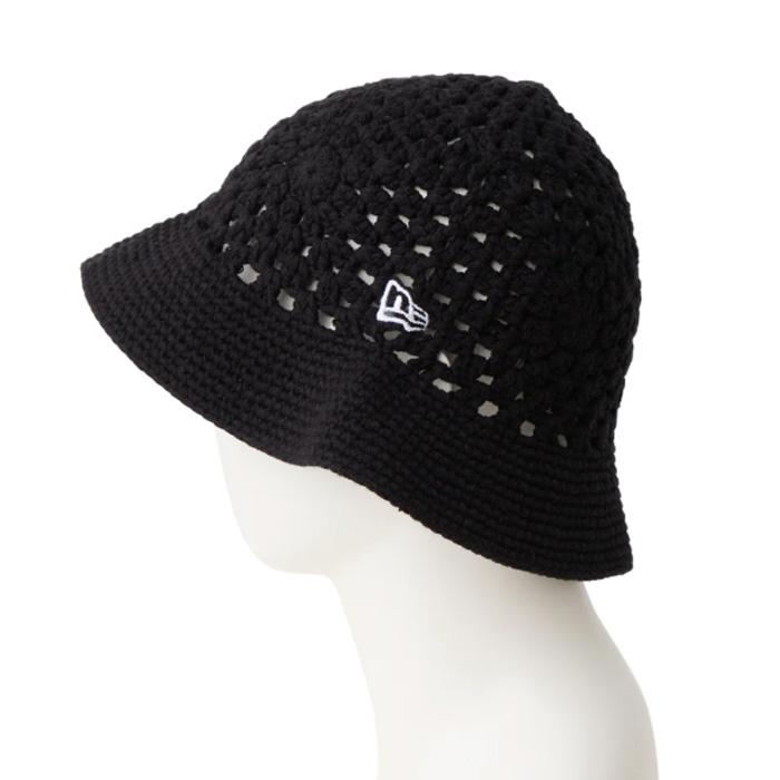 NEW ERA（ニューエラ） Crochet knit bucket hat 14744715 クロシェ