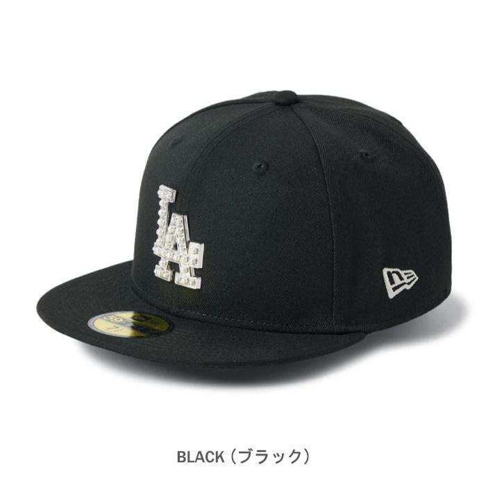 NEW ERA（ニューエラ） 59FIFTY MLB Pearl Badge Los Angeles Dodgers