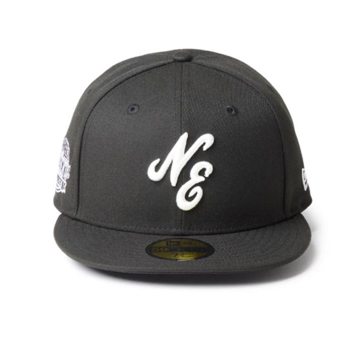 New Era ロゴ刺繍キャップ 黒 NEW ERA ニューエラ キャップ 帽子 キッズ Youth 9FIFTY Essential