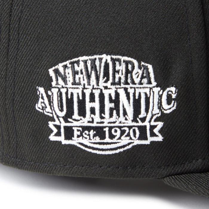 New Era ロゴ刺繍キャップ 黒 NEW ERA ニューエラ キャップ 帽子 9FIFTY Essential エッセンシャル