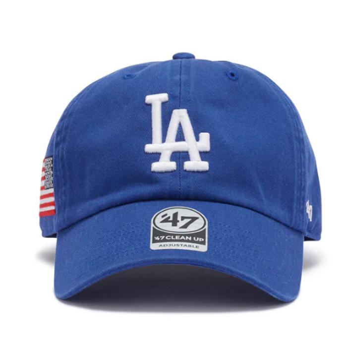 【レア】【国内未販売】47 Dodgers ジップアップジャケット 青 47（フォーティーセブン） '47 CLEAN UP Los Angeles Dodgers HERITAGE