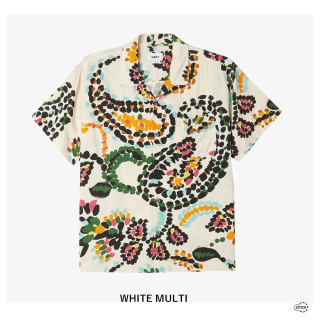 OBEY（オベイ） セール PAISLEY DOTS WOVEN 181210396 ペイズリー